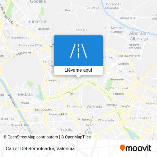 Mapa Carrer Del Remolcador