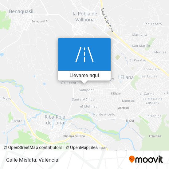Mapa Calle Mislata