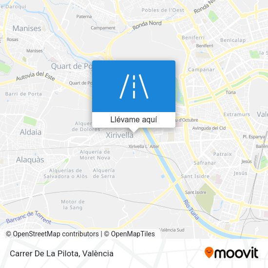 Mapa Carrer De La Pilota