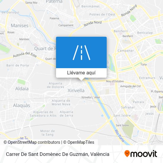 Mapa Carrer De Sant Domènec De Guzmán