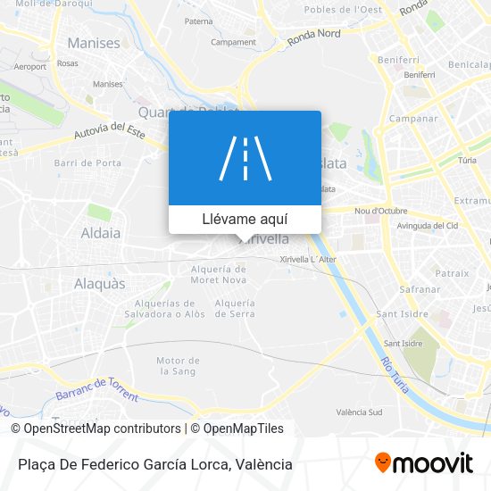 Mapa Plaça De Federico García Lorca