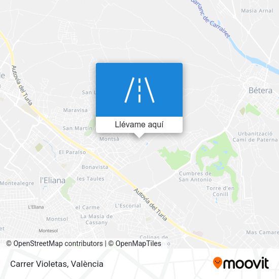 Mapa Carrer Violetas