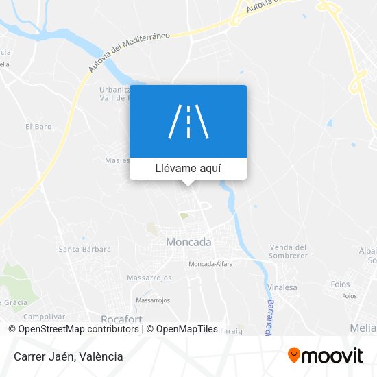 Mapa Carrer Jaén