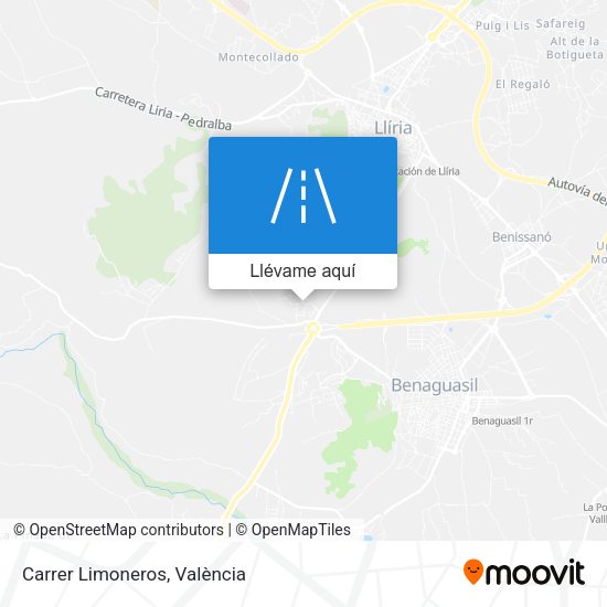 Mapa Carrer Limoneros