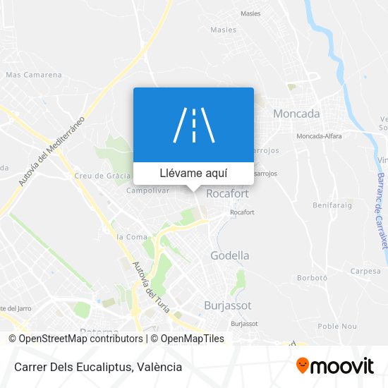 Mapa Carrer Dels Eucaliptus