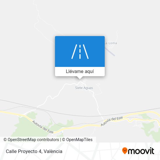 Mapa Calle Proyecto 4