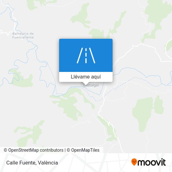 Mapa Calle Fuente
