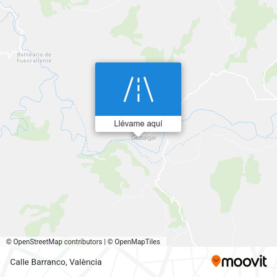 Mapa Calle Barranco