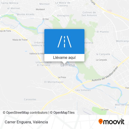 Mapa Carrer Enguera