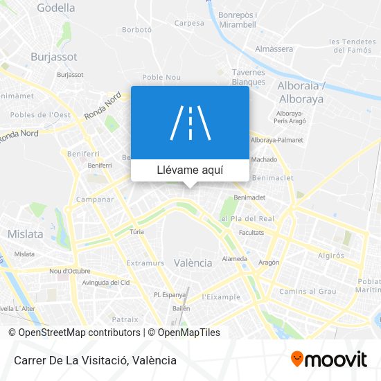 Mapa Carrer De La Visitació