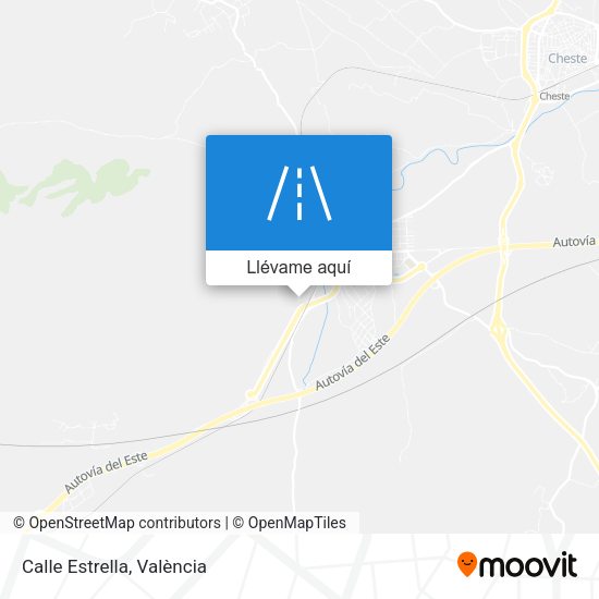 Mapa Calle Estrella