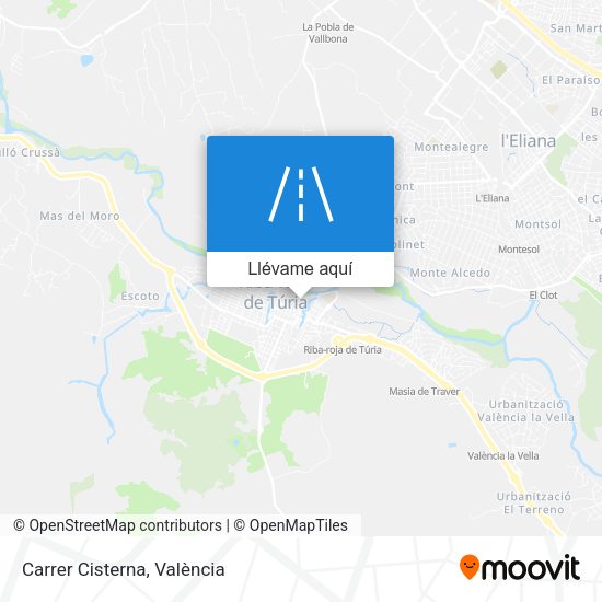 Mapa Carrer Cisterna