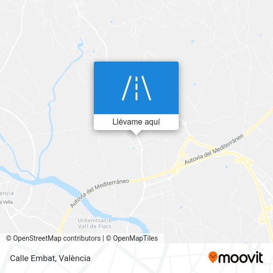 Mapa Calle Embat