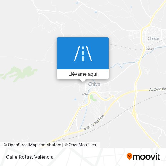 Mapa Calle Rotas