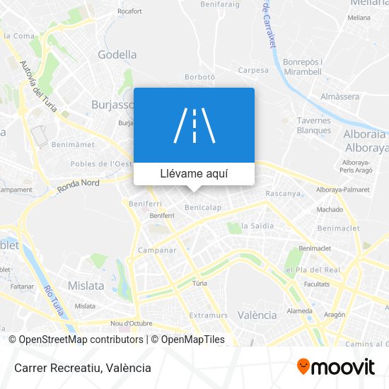 Mapa Carrer Recreatiu