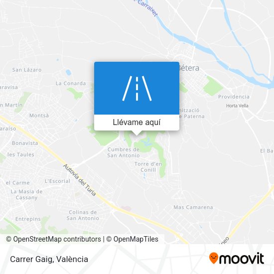 Mapa Carrer Gaig