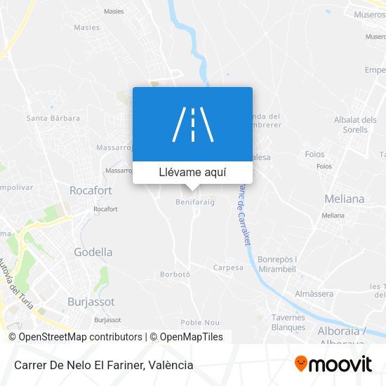 Mapa Carrer De Nelo El Fariner