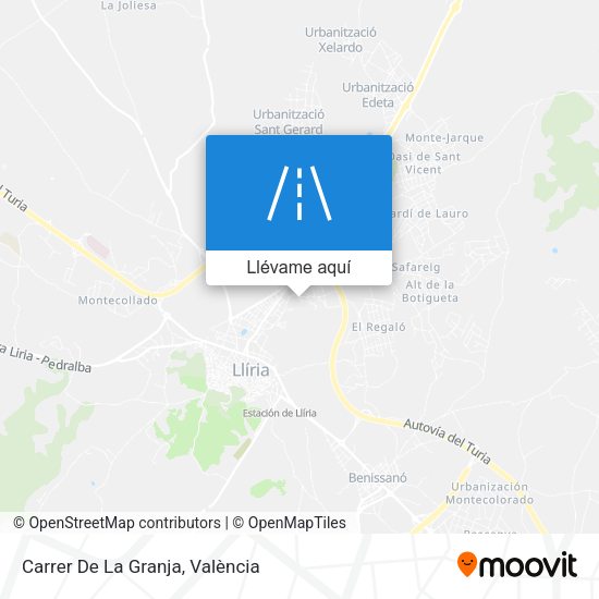 Mapa Carrer De La Granja