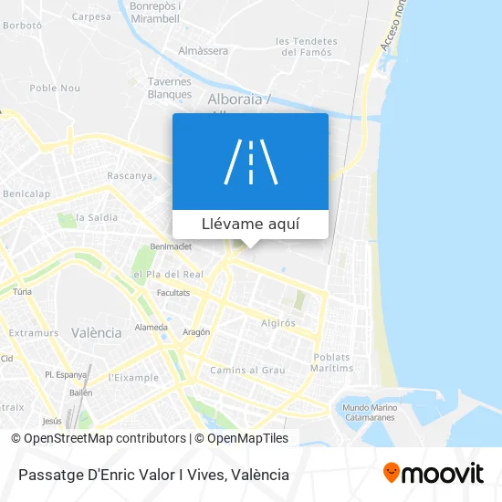 Producto Casa de la carretera subtítulo Cómo llegar a Passatge D'Enric Valor I Vives en Valencia en Autobús,  Metrovalencia o Tren?