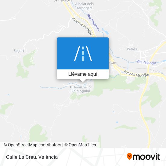 Mapa Calle La Creu