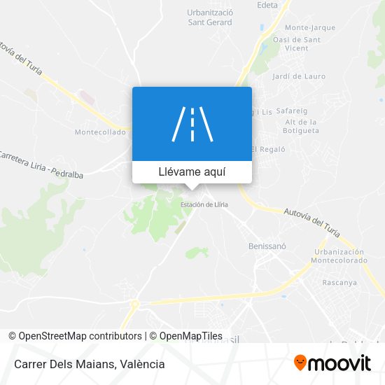 Mapa Carrer Dels Maians