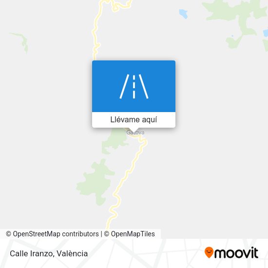Mapa Calle Iranzo