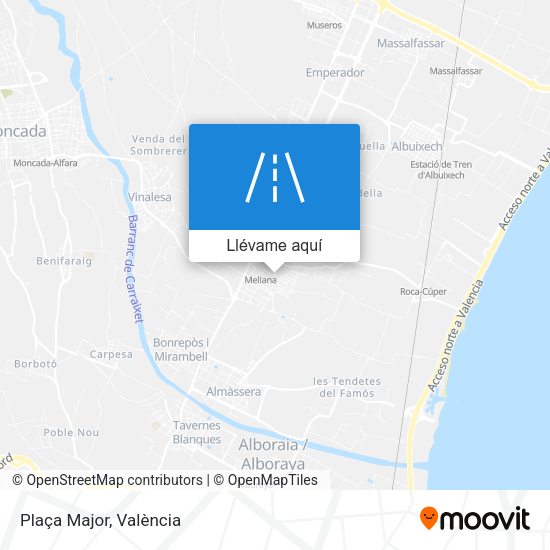 Mapa Plaça Major