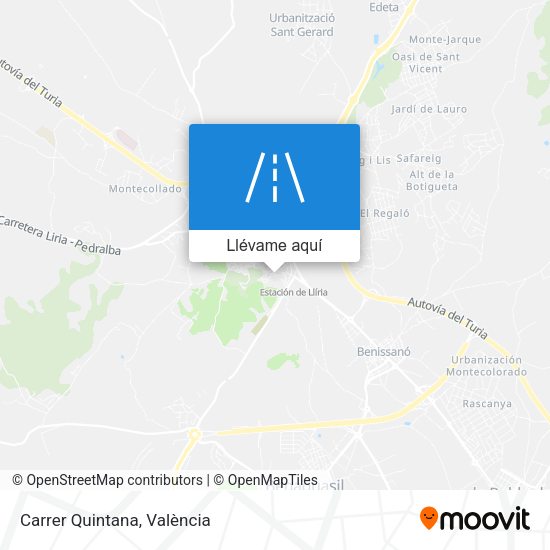 Mapa Carrer Quintana
