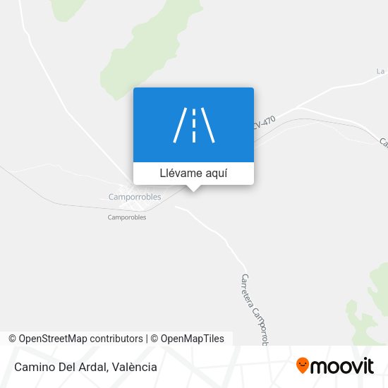 Mapa Camino Del Ardal