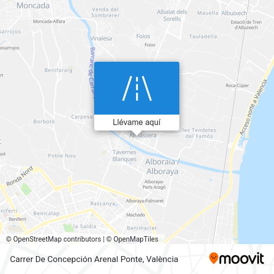 Mapa Carrer De Concepción Arenal Ponte