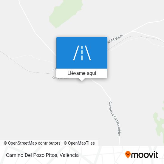 Mapa Camino Del Pozo Pitos