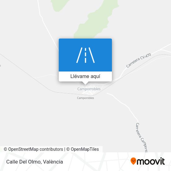 Mapa Calle Del Olmo