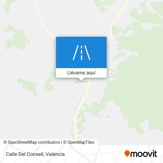 Mapa Calle Del Consell