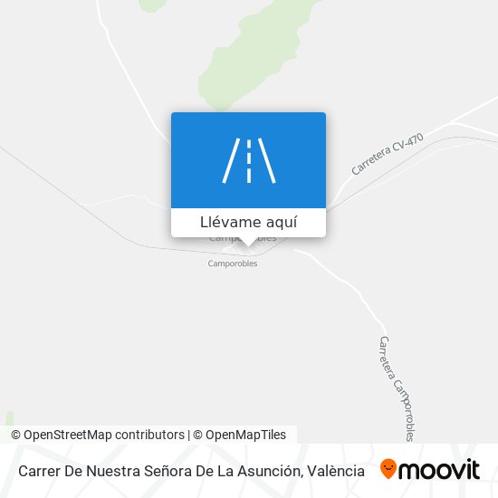 Mapa Carrer De Nuestra Señora De La Asunción