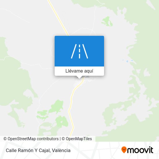 Mapa Calle Ramón Y Cajal