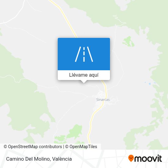 Mapa Camino Del Molino