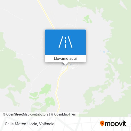 Mapa Calle Mateo Lloria