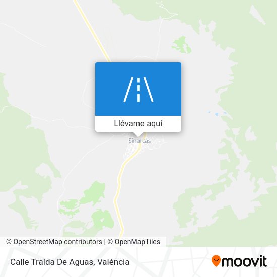Mapa Calle Traída De Aguas