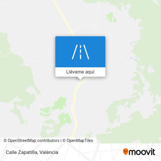 Mapa Calle Zapatilla