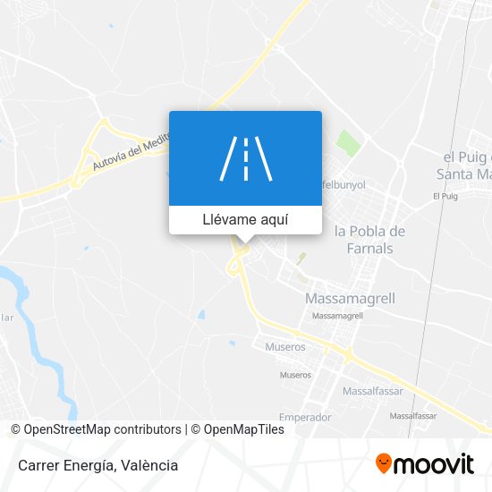 Mapa Carrer Energía