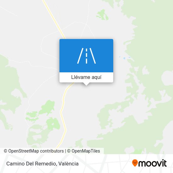 Mapa Camino Del Remedio