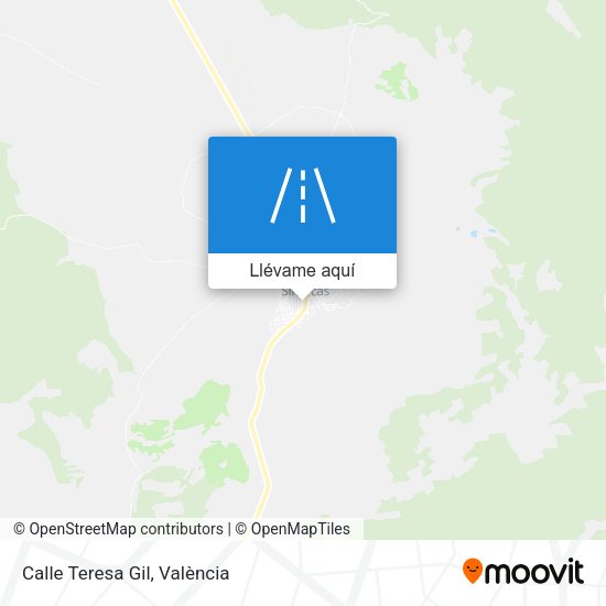 Mapa Calle Teresa Gil