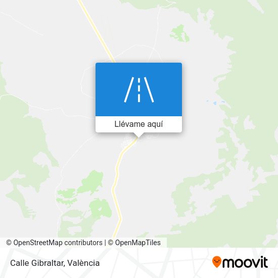 Mapa Calle Gibraltar