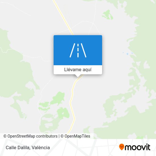 Mapa Calle Dalila