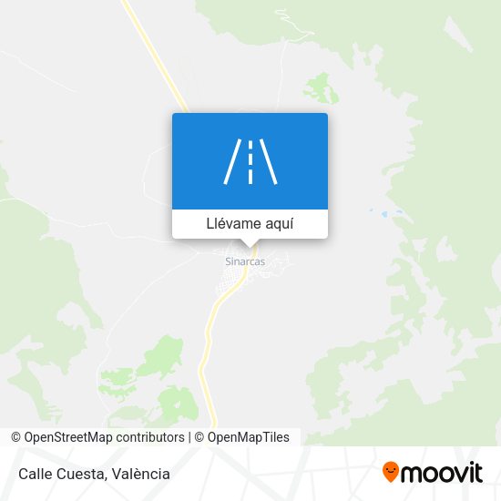 Mapa Calle Cuesta