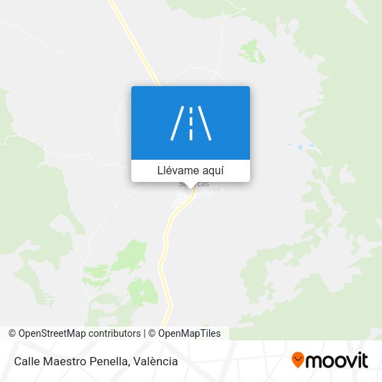 Mapa Calle Maestro Penella
