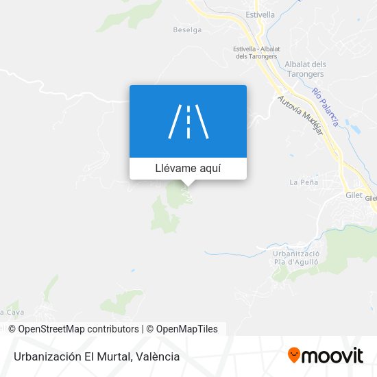 Mapa Urbanización El Murtal