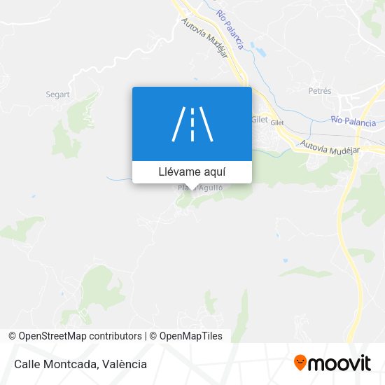 Mapa Calle Montcada
