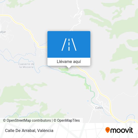 Mapa Calle De Arrabal
