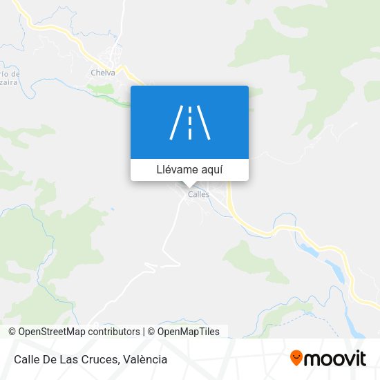 Mapa Calle De Las Cruces
